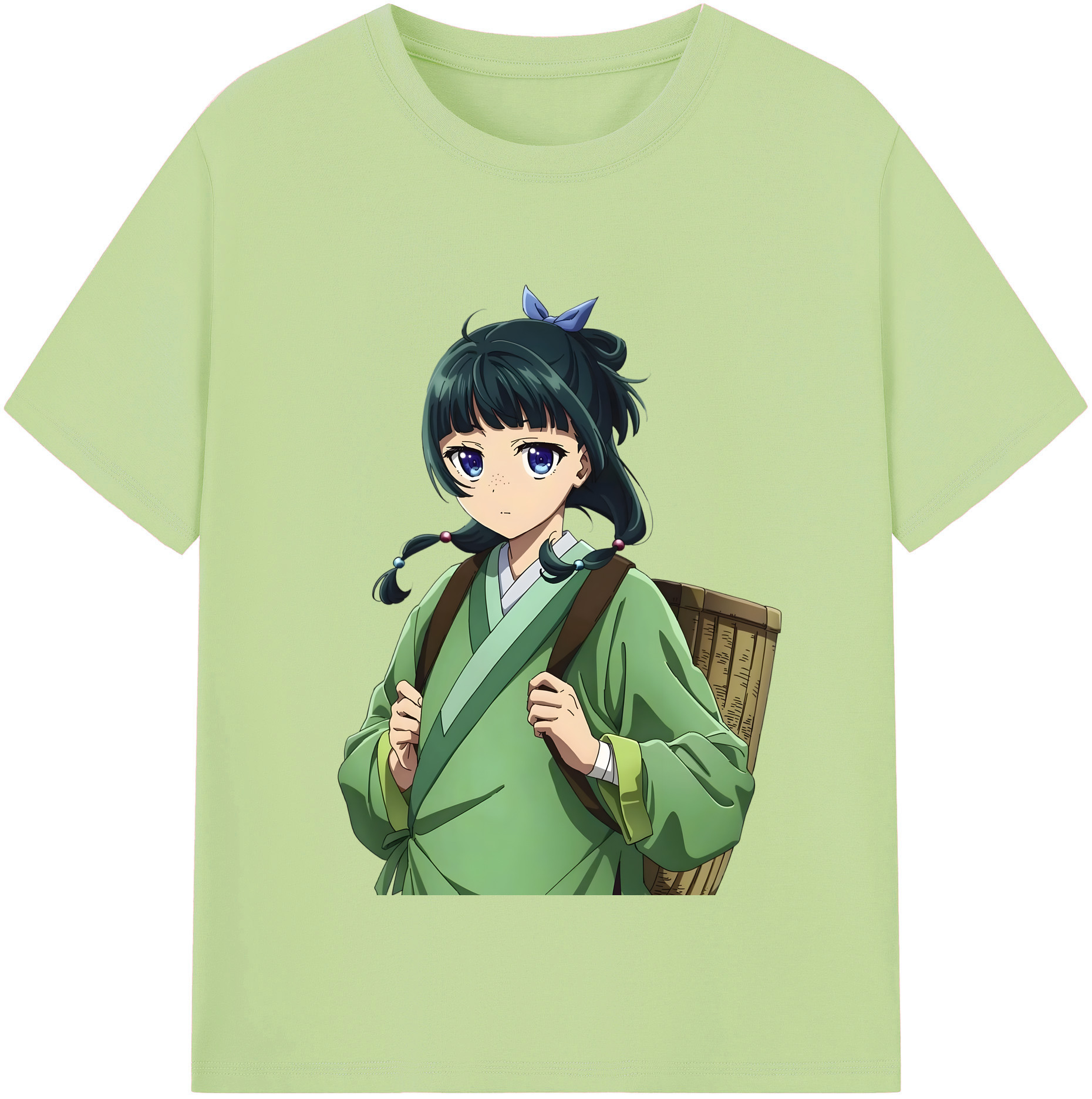 （画像用） 薬屋のひとりごと The Apothecary Diaries 綿100％半袖Tシャツ（フロントプリント）